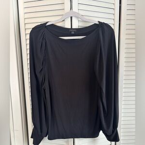 Ann Taylor Blouse, Black, Size Medium